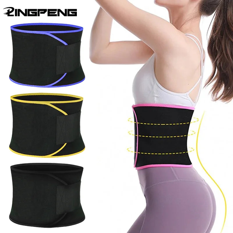 Multi-Color Unisex Sauna Waist Trainer. Exercise Corset Weight Loss.