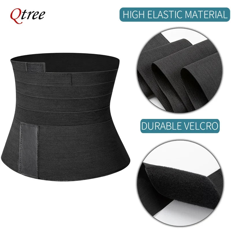 Men Waist trainer. Black. Waist Slimmer