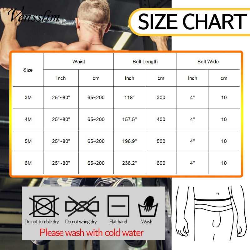 Black. Men Slimming Waist Shaper. Neoprene Fat Burner. Weight Loss. Sauna.