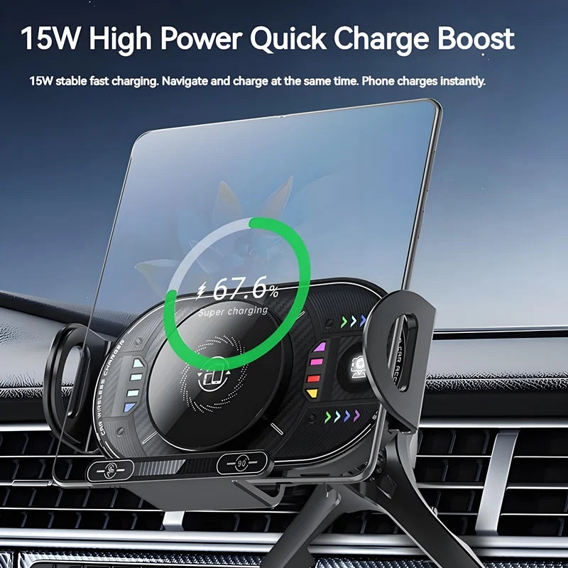 15W Universal Wireless Car Phone Holder. Multiple Variants.