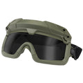 Multi-Color Sports Tactical Helmet Goggles.  Sunglasses for Men/Women. Two Modes Airsoft Riding Eyewear, Hiking, Paintball, Hunting, Etc