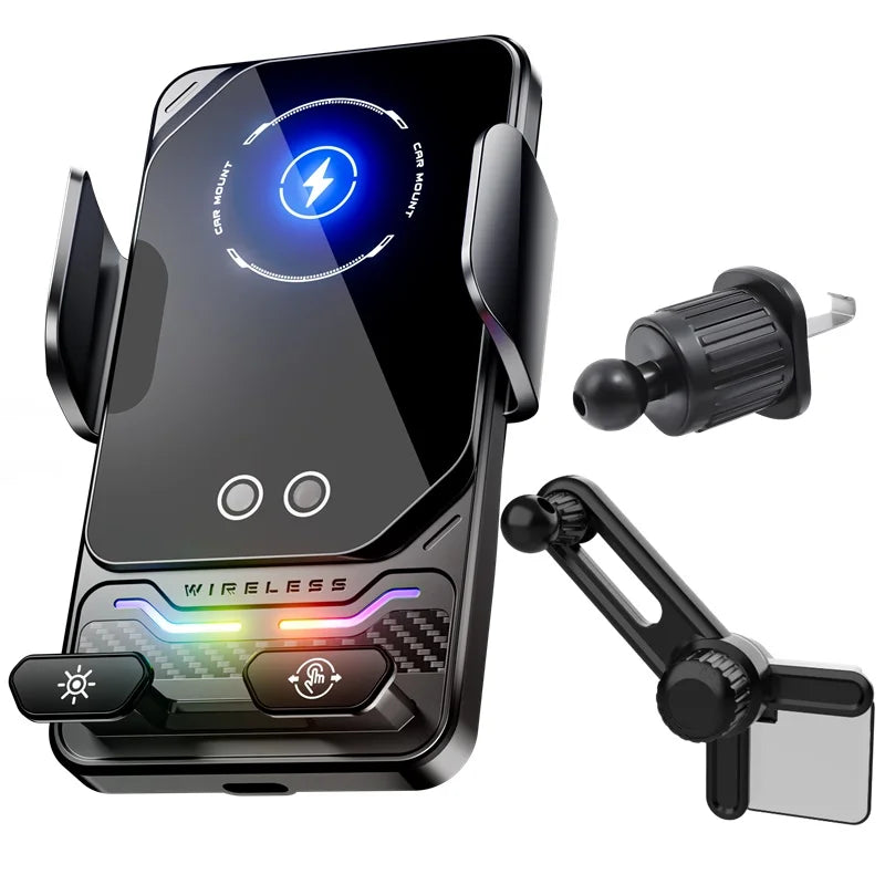 15W Universal Wireless Car Phone Holder. Multiple Variants.