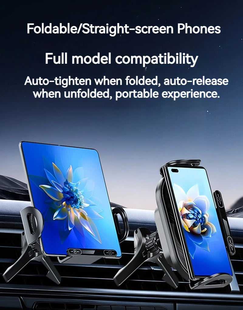15W Universal Wireless Car Phone Holder. Multiple Variants.