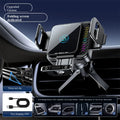 New Mini Foldable Car Phone Wireless Charging Stand. Dual Screen 90-Degree Rotation. Auto Landscape for Vehicles