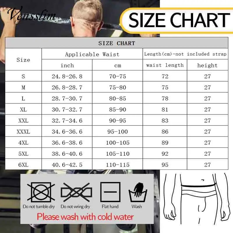 Black/Grey Men Sauna Body shaper. Waist slimmer. Weight loss Trimmer Corset.