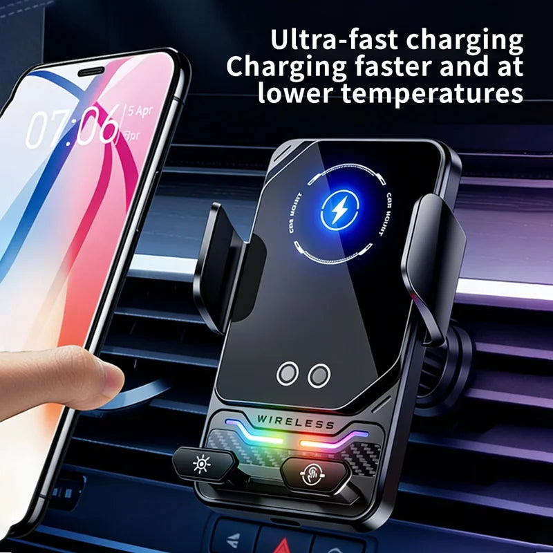 15W Universal Wireless Car Phone Holder. Multiple Variants.