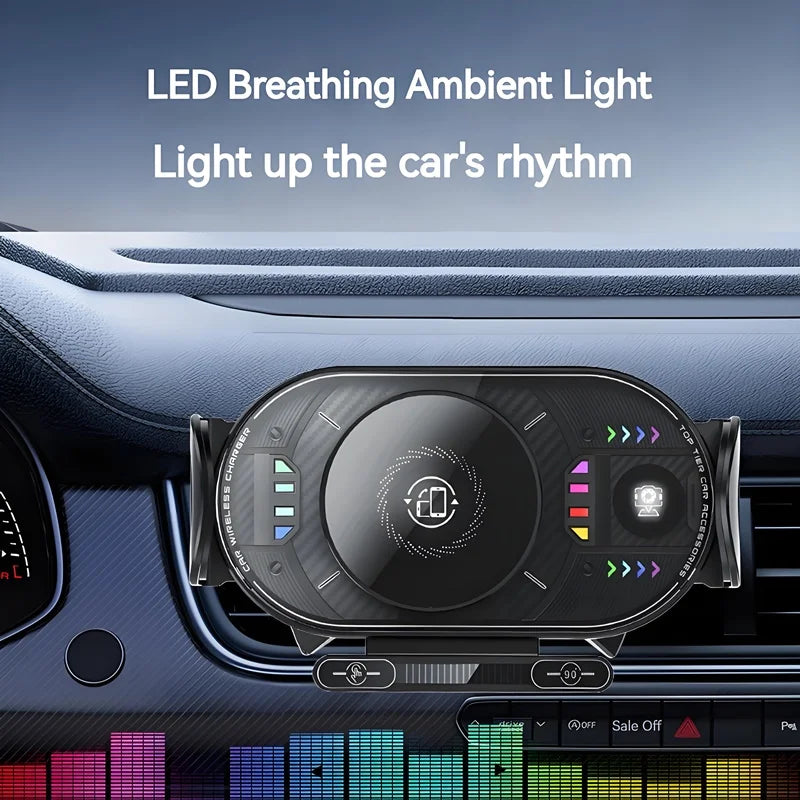 15W Universal Wireless Car Phone Holder. Multiple Variants.