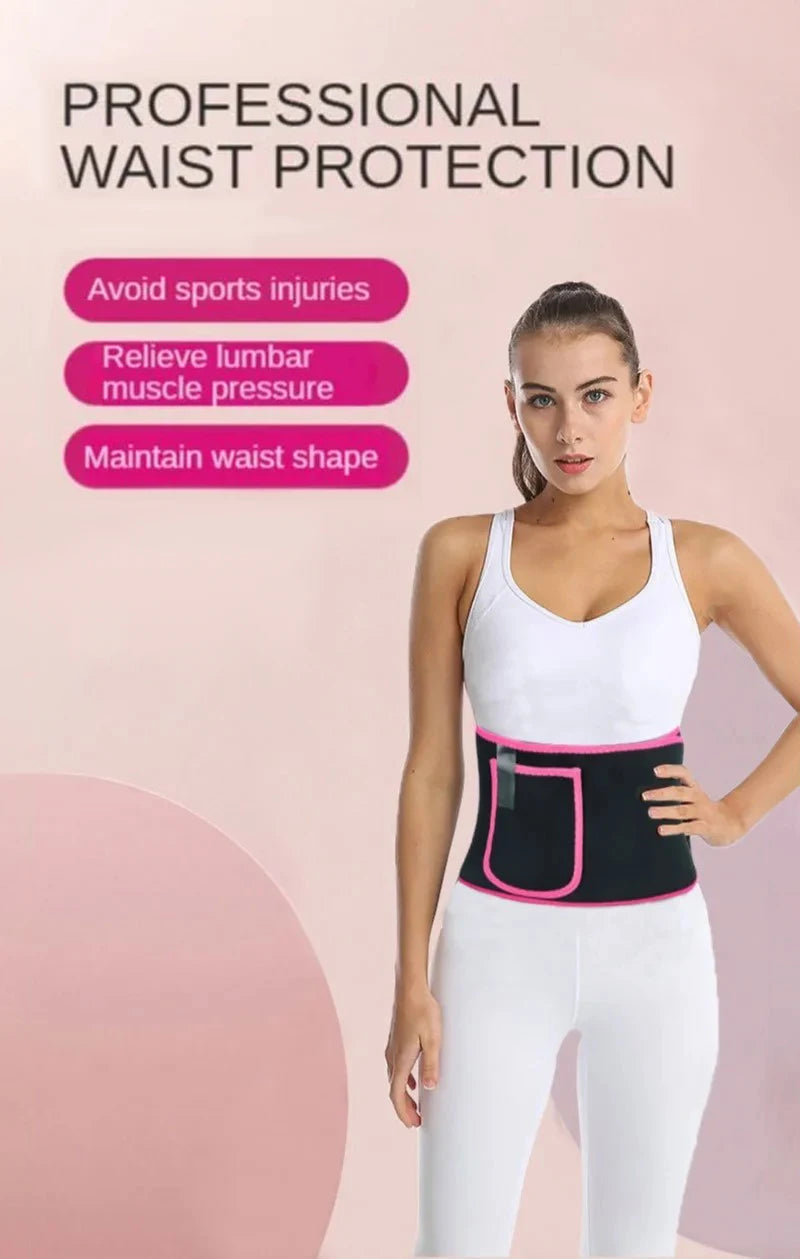 Multi-Color Unisex Sauna Waist Trainer. Exercise Corset Weight Loss.